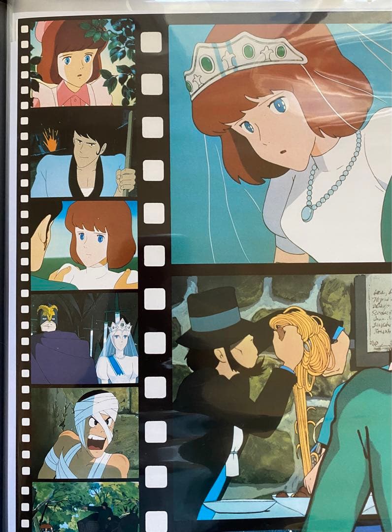 【激レア】カリオストロの城　ルパン　ポスターA　宮崎駿　B2サイズ