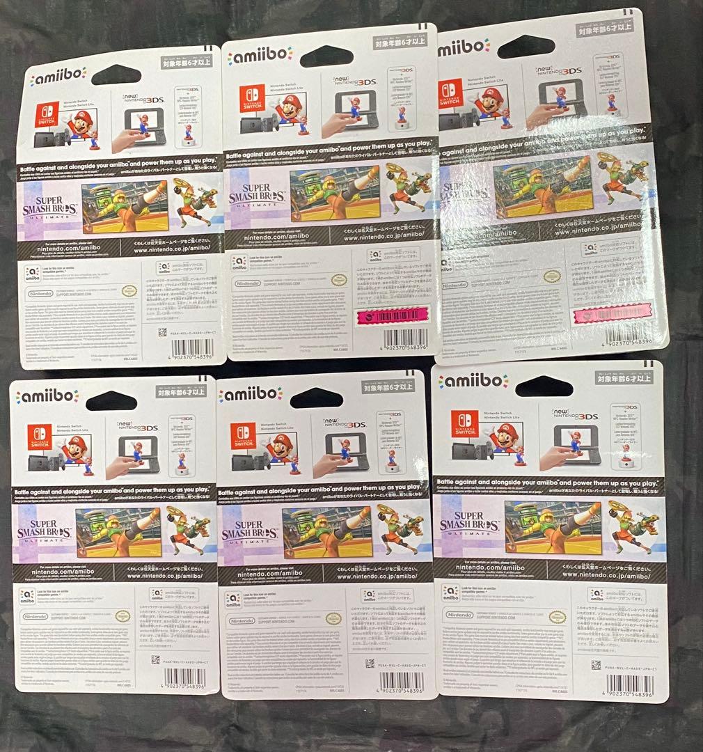 amiibo ミェンミェン　大乱闘スマッシュブラザーズ　6体セット