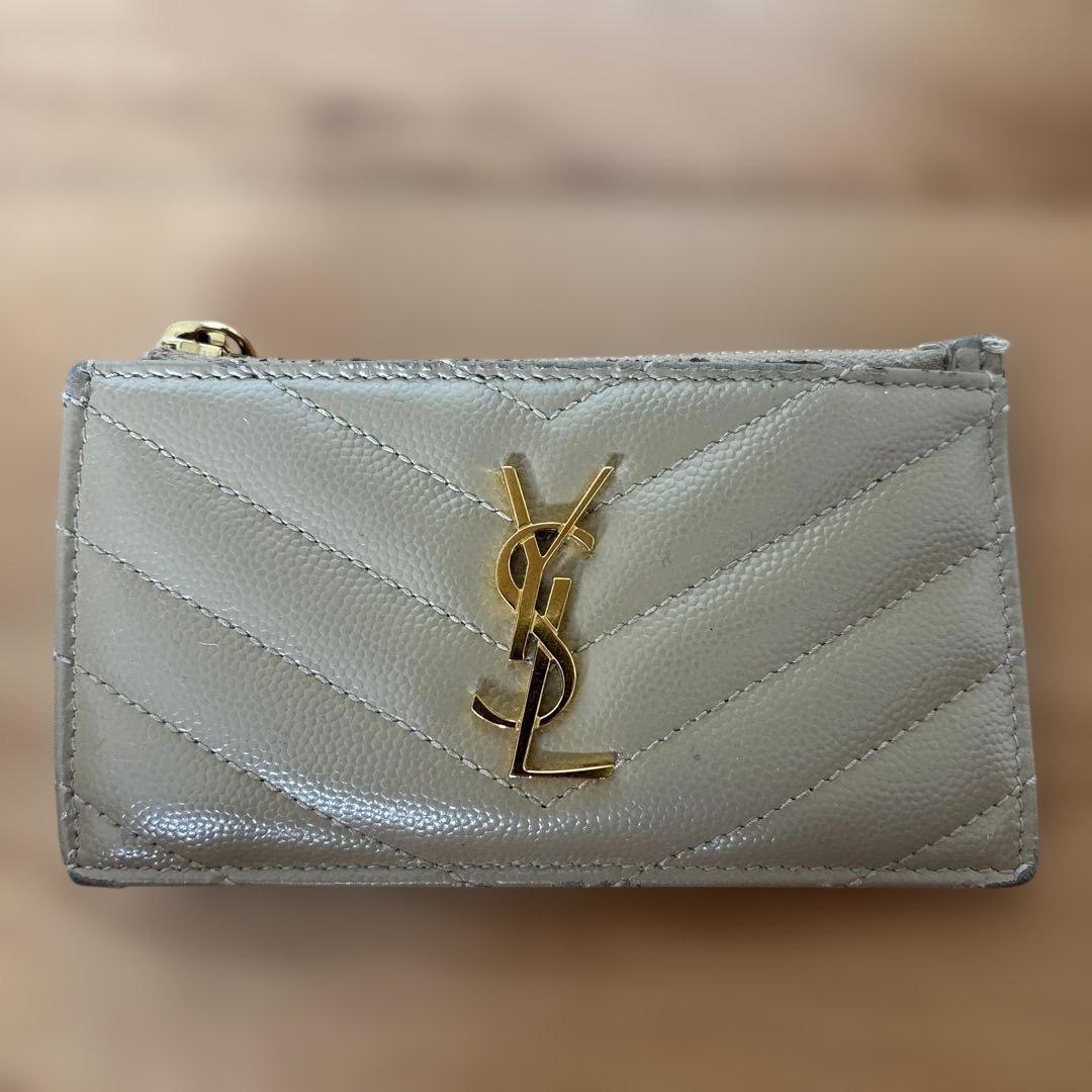 サンローラン　フラグメントケース　カードホルダー　カサンドラ