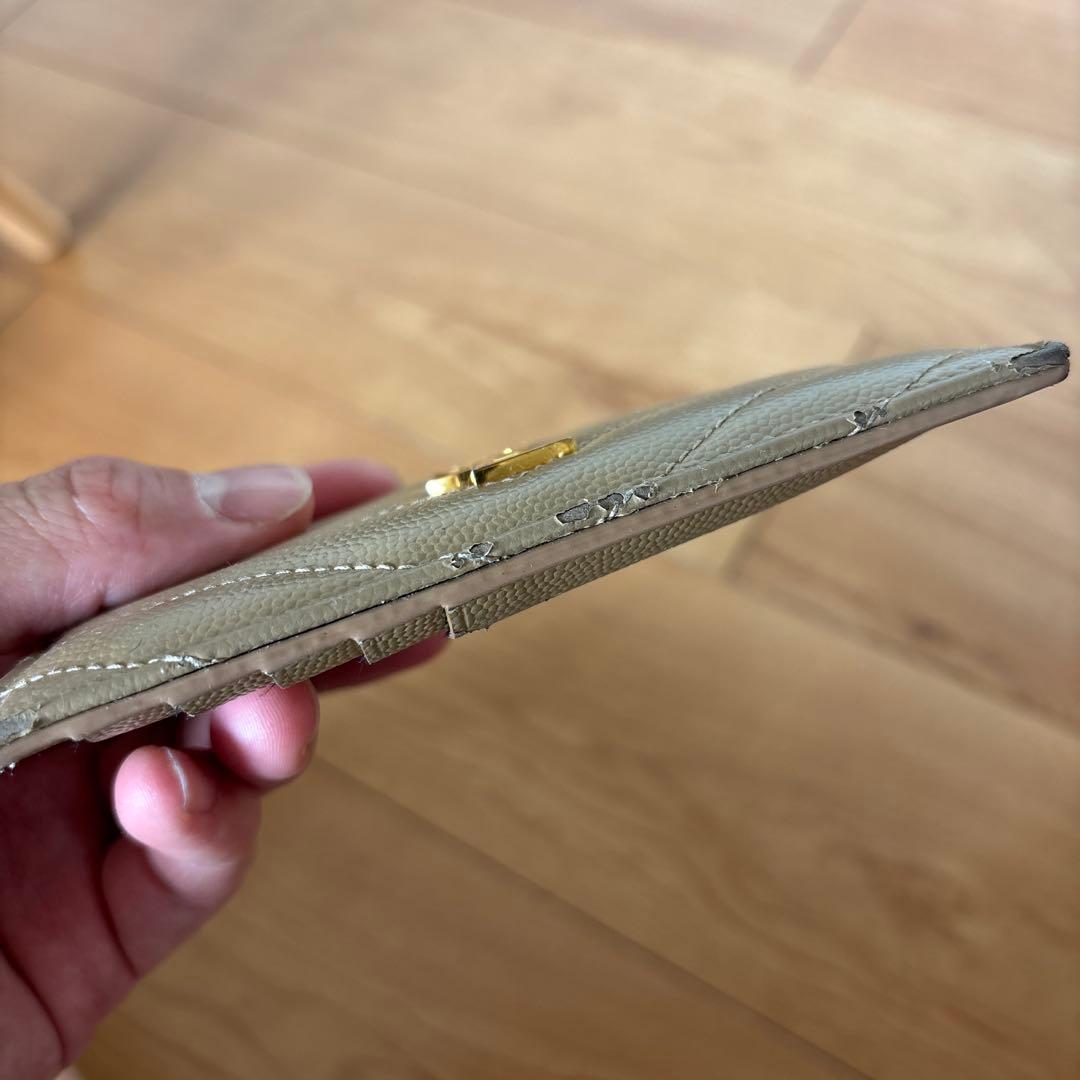 サンローラン　フラグメントケース　カードホルダー　カサンドラ