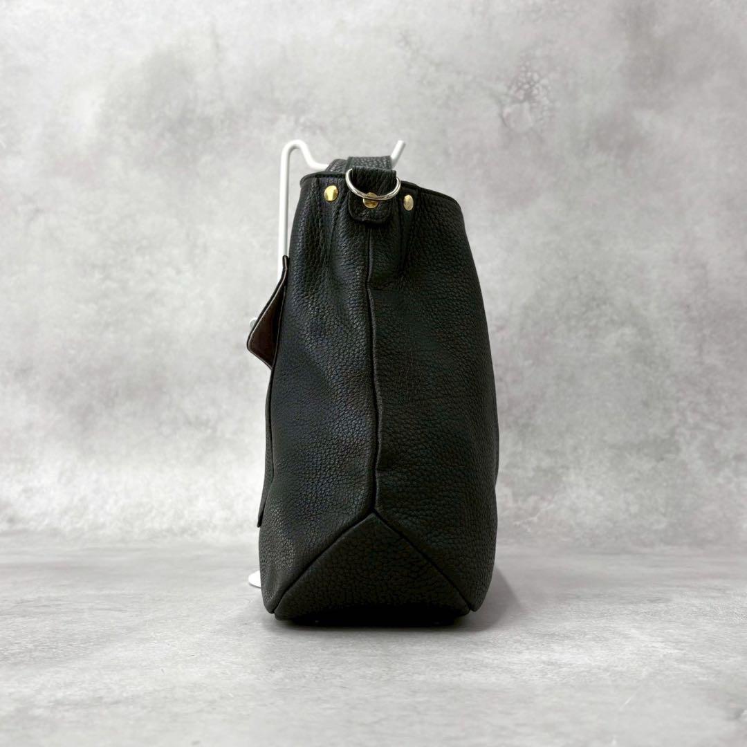 極美品◎アタオ　エルヴィ　ハンドバッグ　ショルダー　2way ゴールドプレート