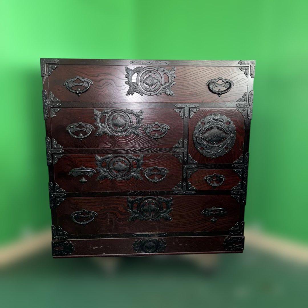 岩谷堂箪笥 総桐無垢 幅90cm 日本製 国産 桜木家具