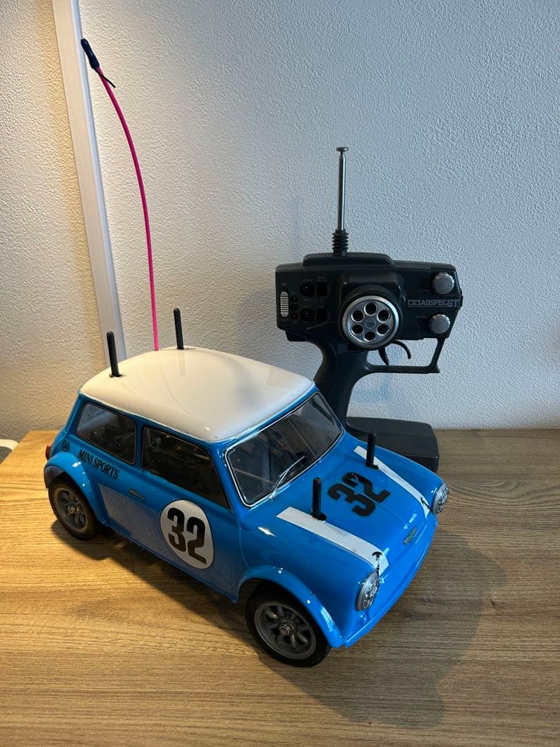 タミヤ　ラジコン　1/10 m-05シャーシ　ミニクーパー