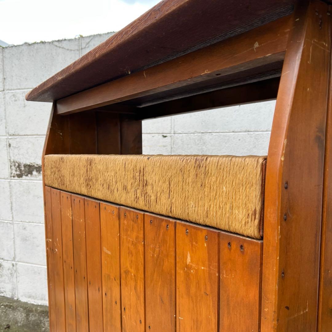 50s60sビンテージ品◾️鉄アイアンベース カウンターテーブル 古家具 店舗什器