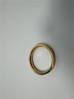 《最高品質/日本製18金》ゴールドシンプルバンドリング1.73g 11号