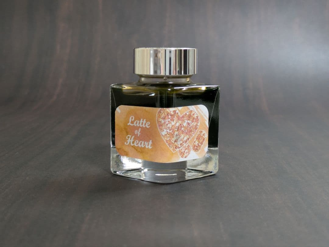 プラチナ万年筆 #3776センチュリー EF シェイプ・オブ・ハート チャイラテ