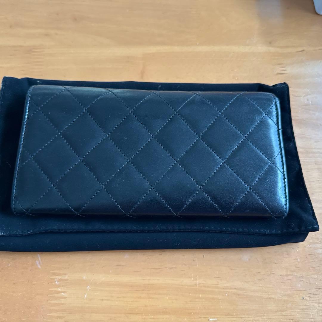 シャネル カンボンライン マトラッセ 財布正規保証2812.