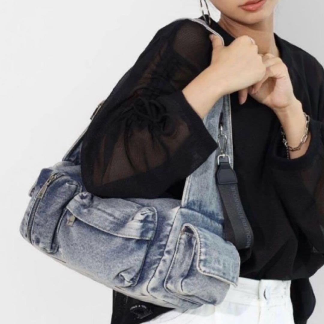 新品nouer ヤマダヤ デニムワンショルダーバッグ