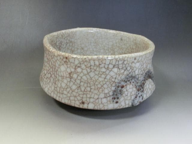 茶碗■古志野焼 時代物茶器 古いお茶道具 古箱 古美術 古玩 時代物骨董 希少■