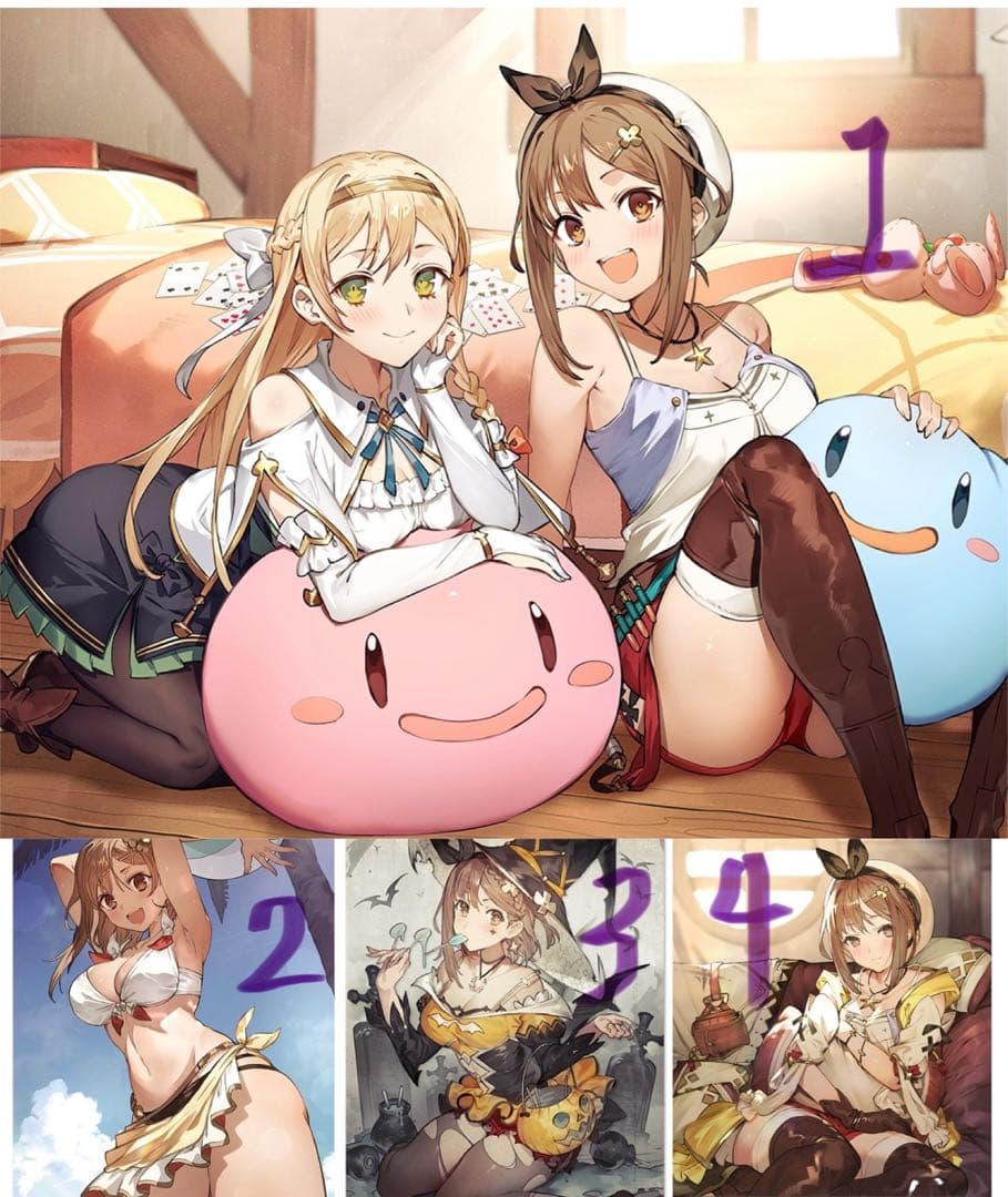 ガストショップ　アトリエシリーズ　タペストリー他グッズまとめ売り