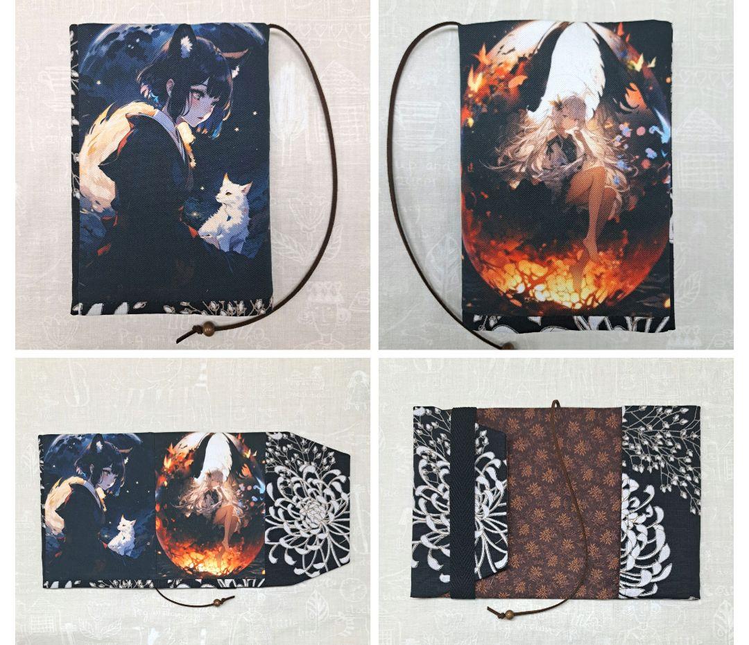 tamaー1125様⑫ブックカバー、ポーチ