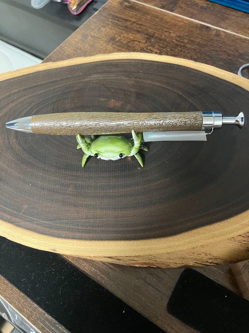 こぶた工房 メタライズ欅 ボールペン