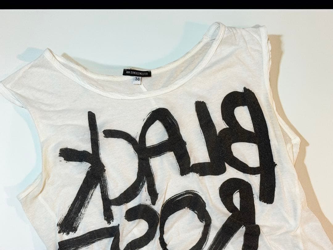 【希少/名作】Ann Demeulemeester 2004SS タンクトップ