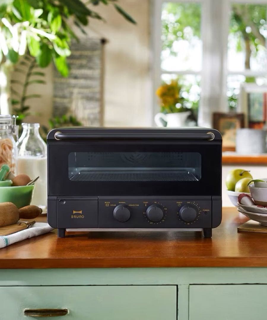 BRUNO スチーム　ベイク トースター BOE067-BK 黒 新品