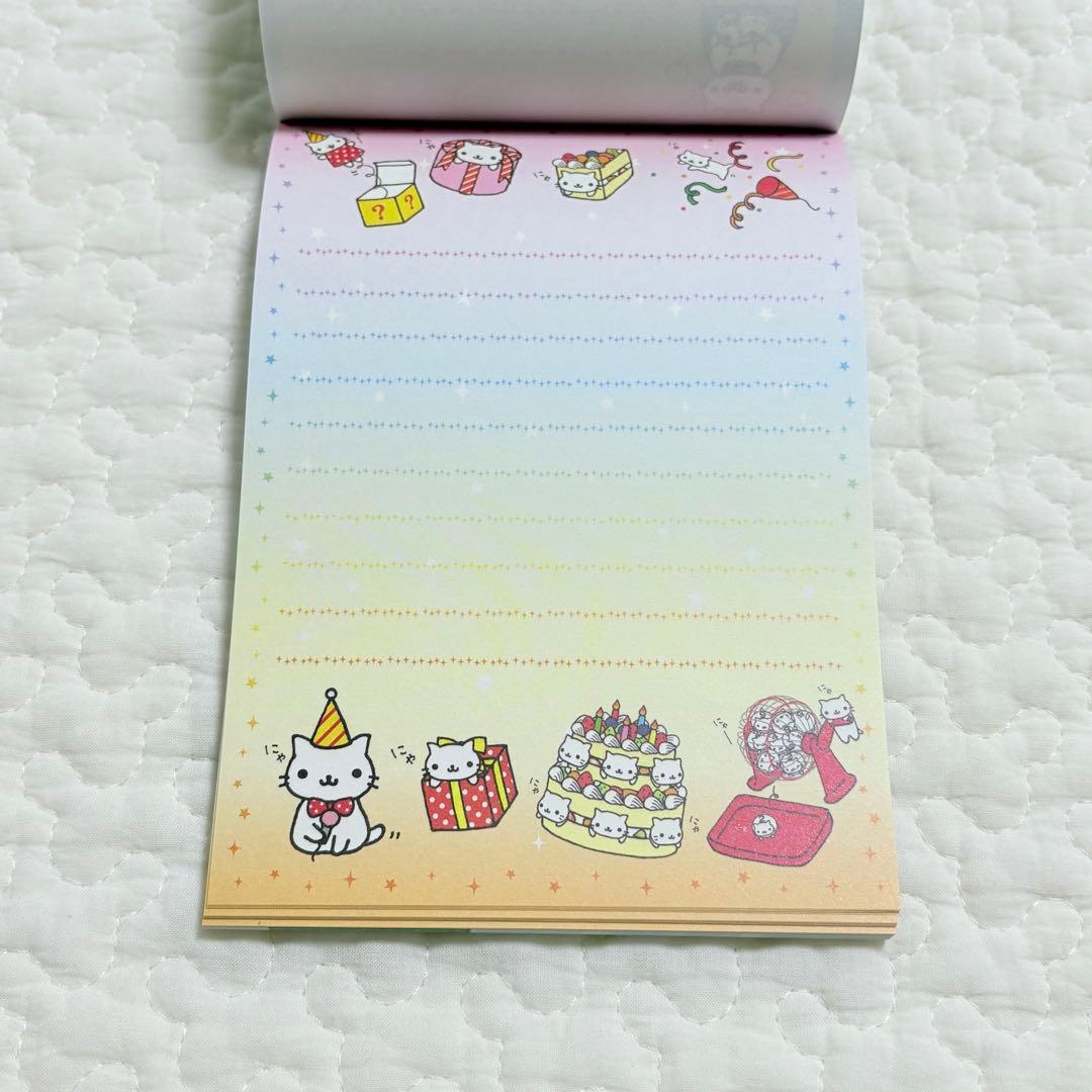 平成レトロ　にゃんにゃんにゃんこ 5周年記念メモ　6柄　2005年