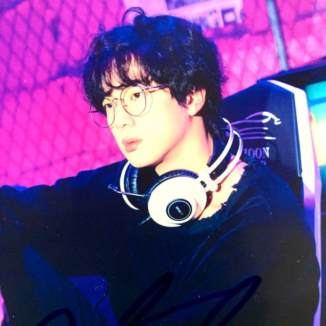 ジン直筆サイン入り2Lサイズ写真…