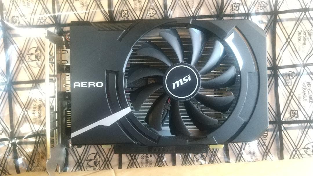 グラフィックボード・グラボ・ビデオカード MSI GeForce GTX 1650 AERO ITX 4G OC