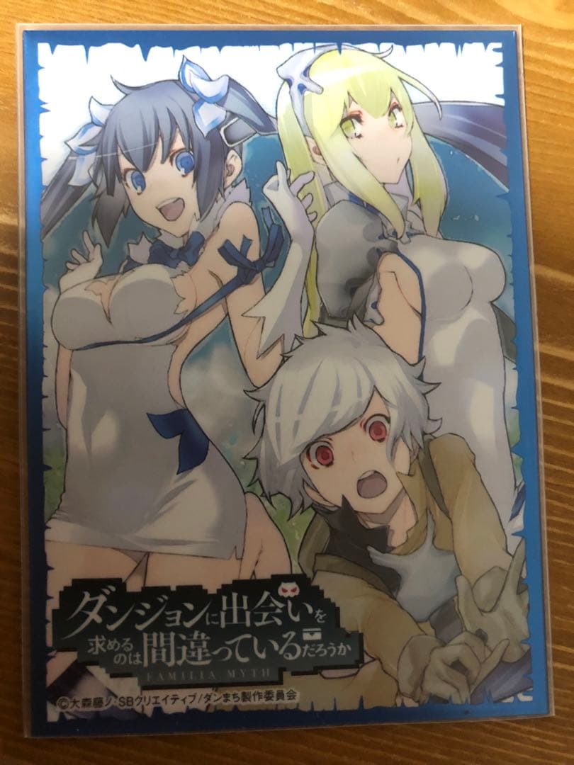 【イズモ】ヴァイスシュヴァルツ　ダンまち　4コン　ストレージ+スリーブ付き