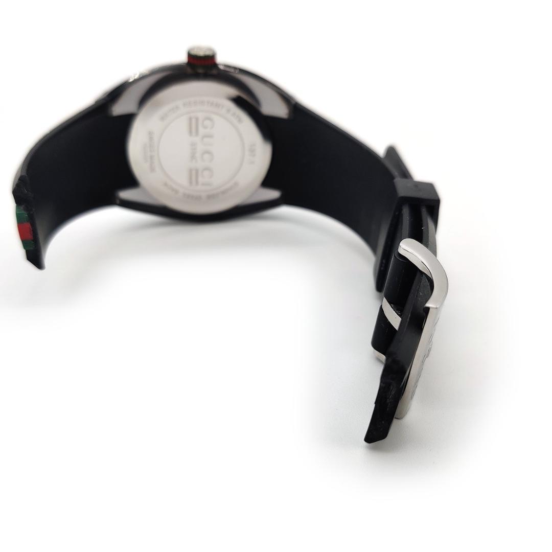 グッチ SYNC シェリーライン 腕時計ブラック ユニセックス