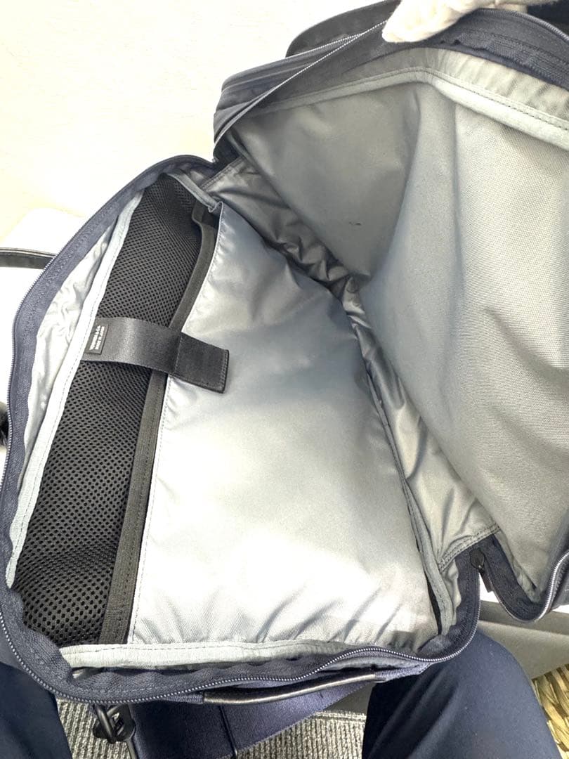 【美品 】PORTER TIME タイム 3WAY ネイビー ビジネスバッグ