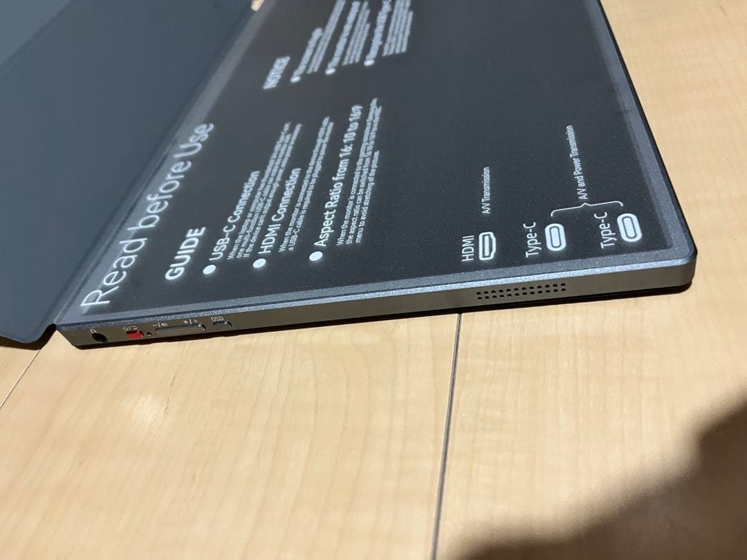 Intehill モバイルモニター 4k 13.4 インチ