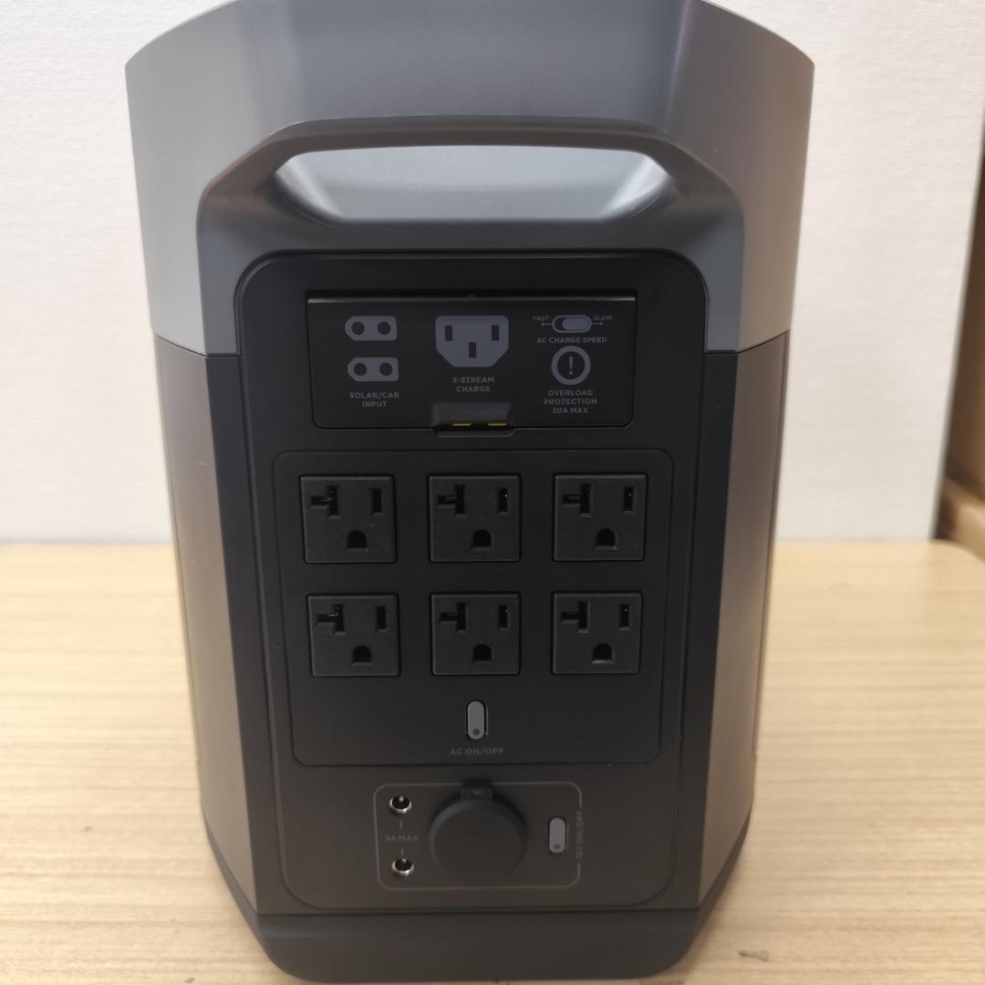 【公式認定整備済品】EcoFlow Delta2 Maxポータブル電源 保証付き