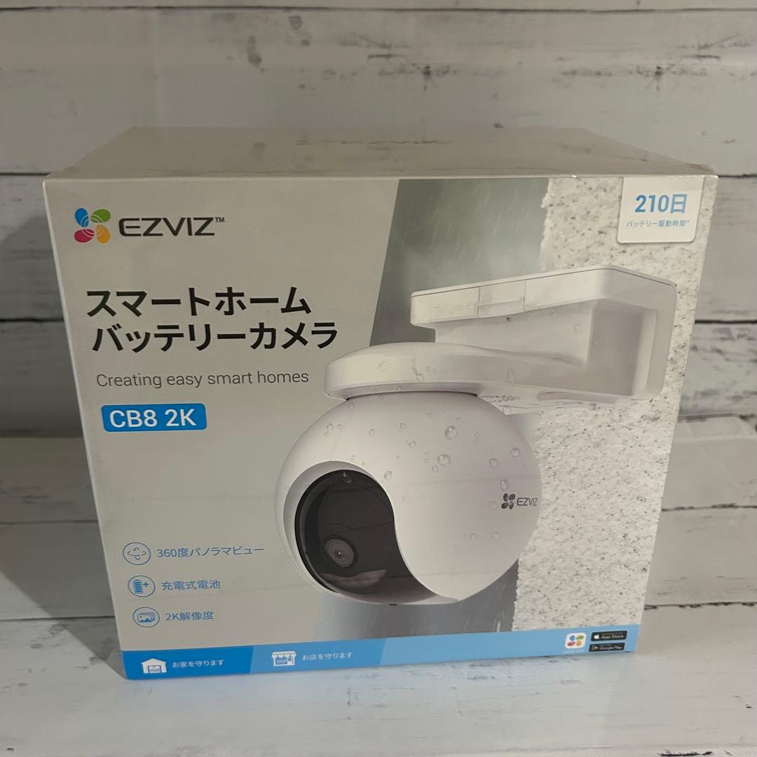 新品✨️EZVIZ 屋外防犯 カメラソーラーワイヤレス 無線WiFi 工事不要
