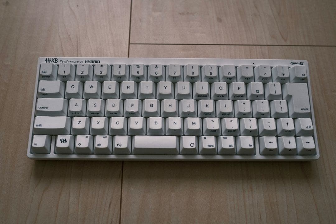 HHKB Professional HYBRID Type-S 日本語配列／雪