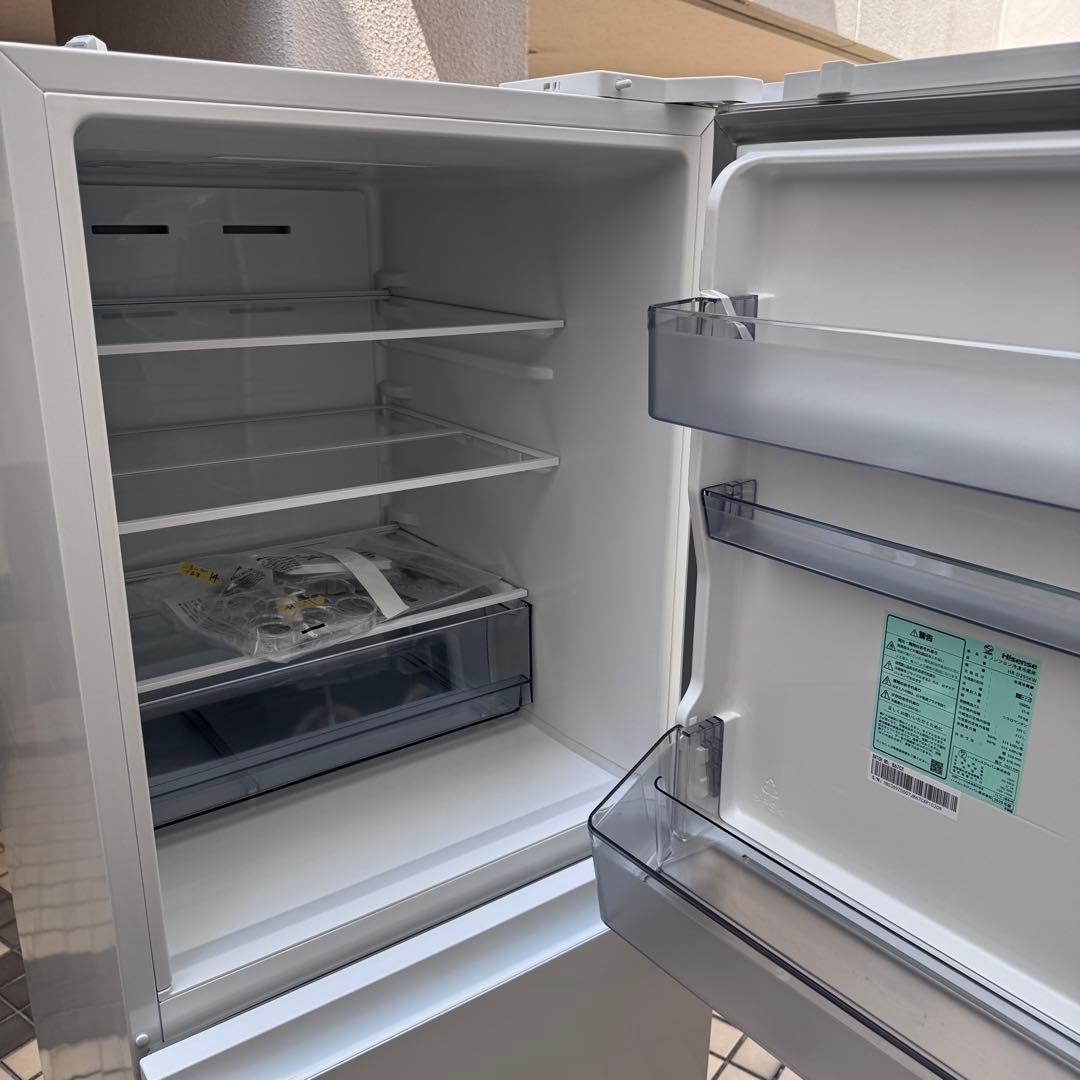 Hisense HR-D295KW 冷蔵庫 ホワイト 295L 2025年製