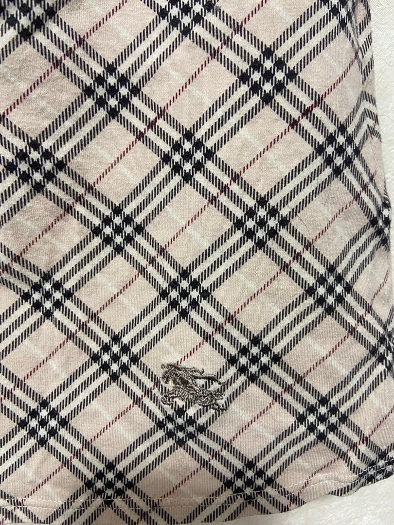 美品Burberry チェック柄タンクトップ 38