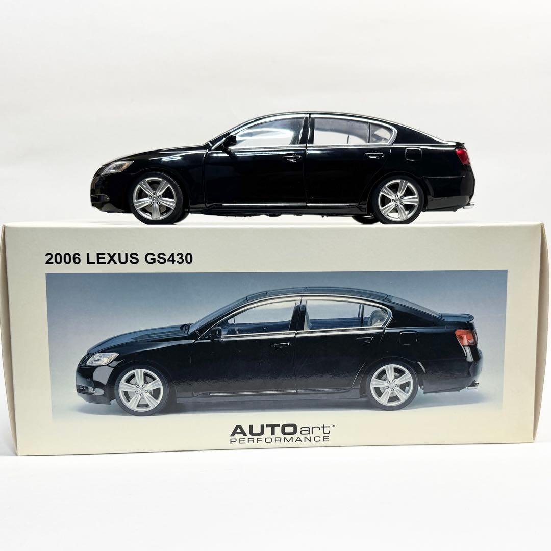 AUTOART 1/18 レクサス GS430 ブラック