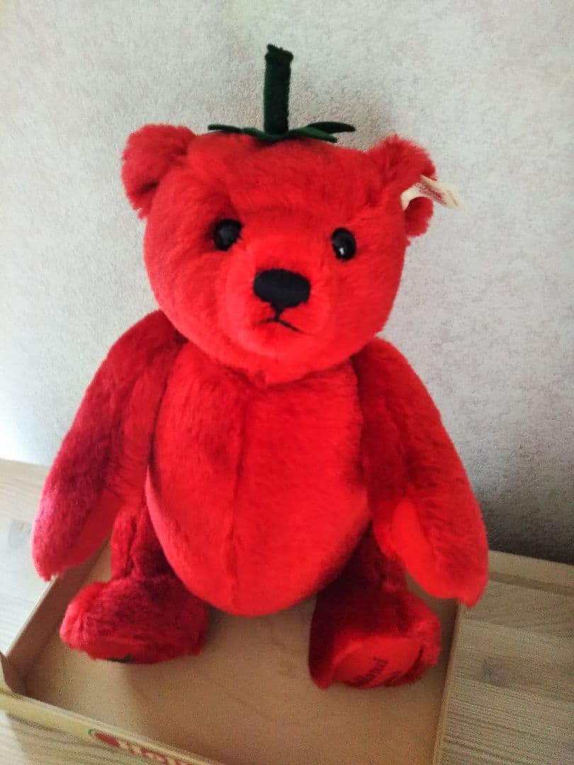 シュタイフ ２０００年　限定　トマトベア