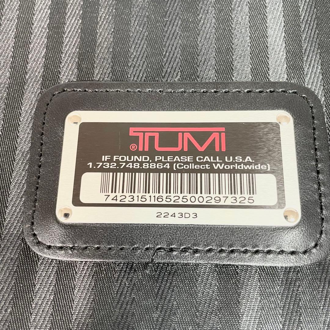 【美品】TUMI キャリーケース 2243D3 2輪　機内持ち込み 黒　トゥミ