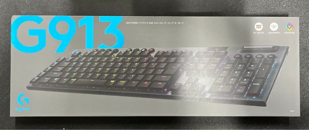 ロジクール G ゲーミングキーボード タクタイル メカニカル G913-TC
