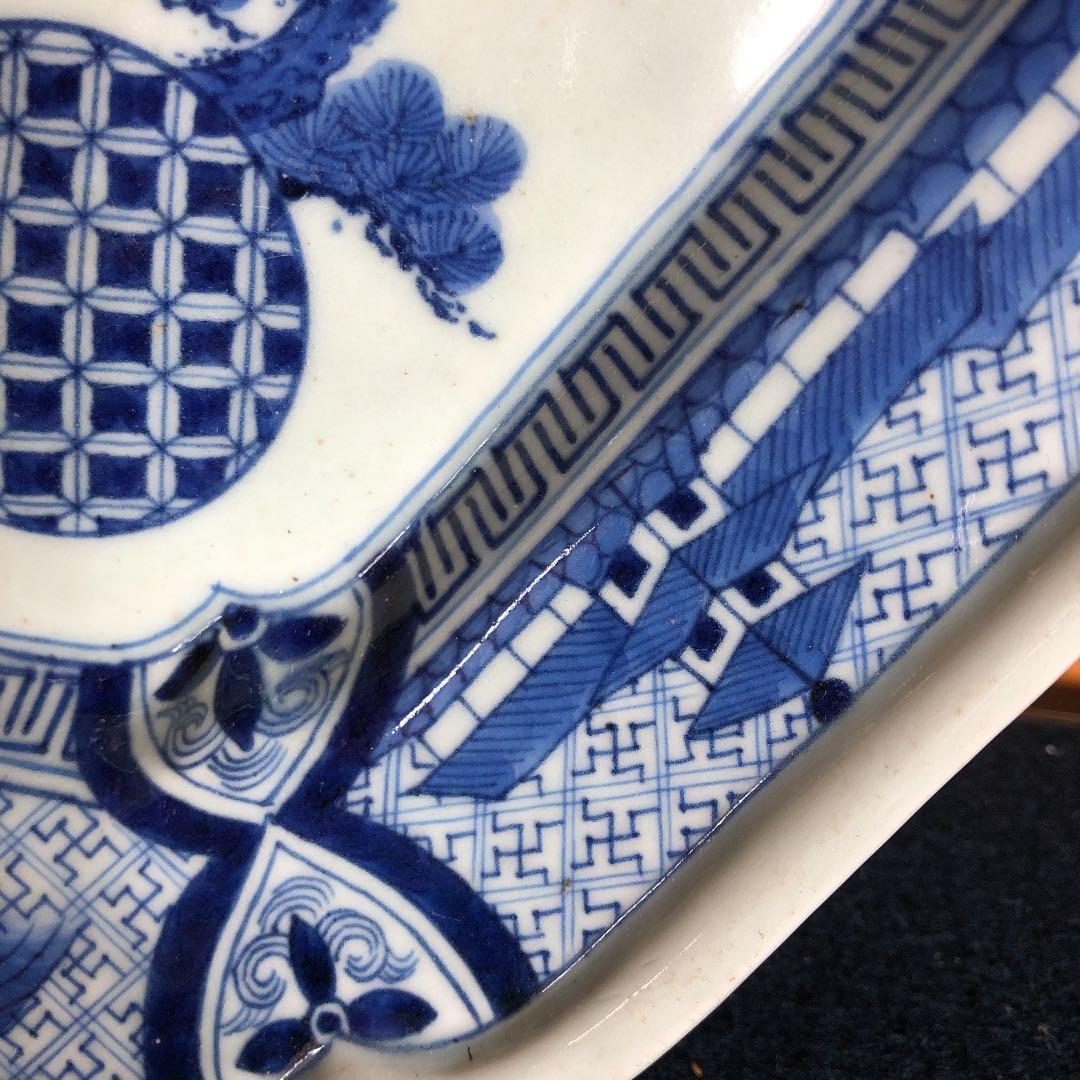 茶道具 伊万里 染付け 皿