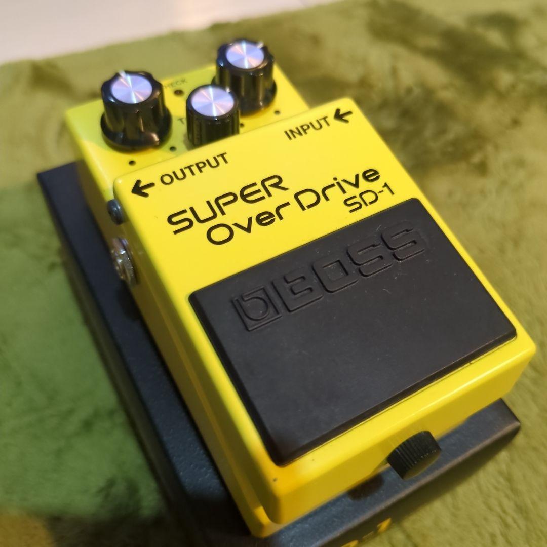 BOSS SUPER Over Drive SD-1 保証書
