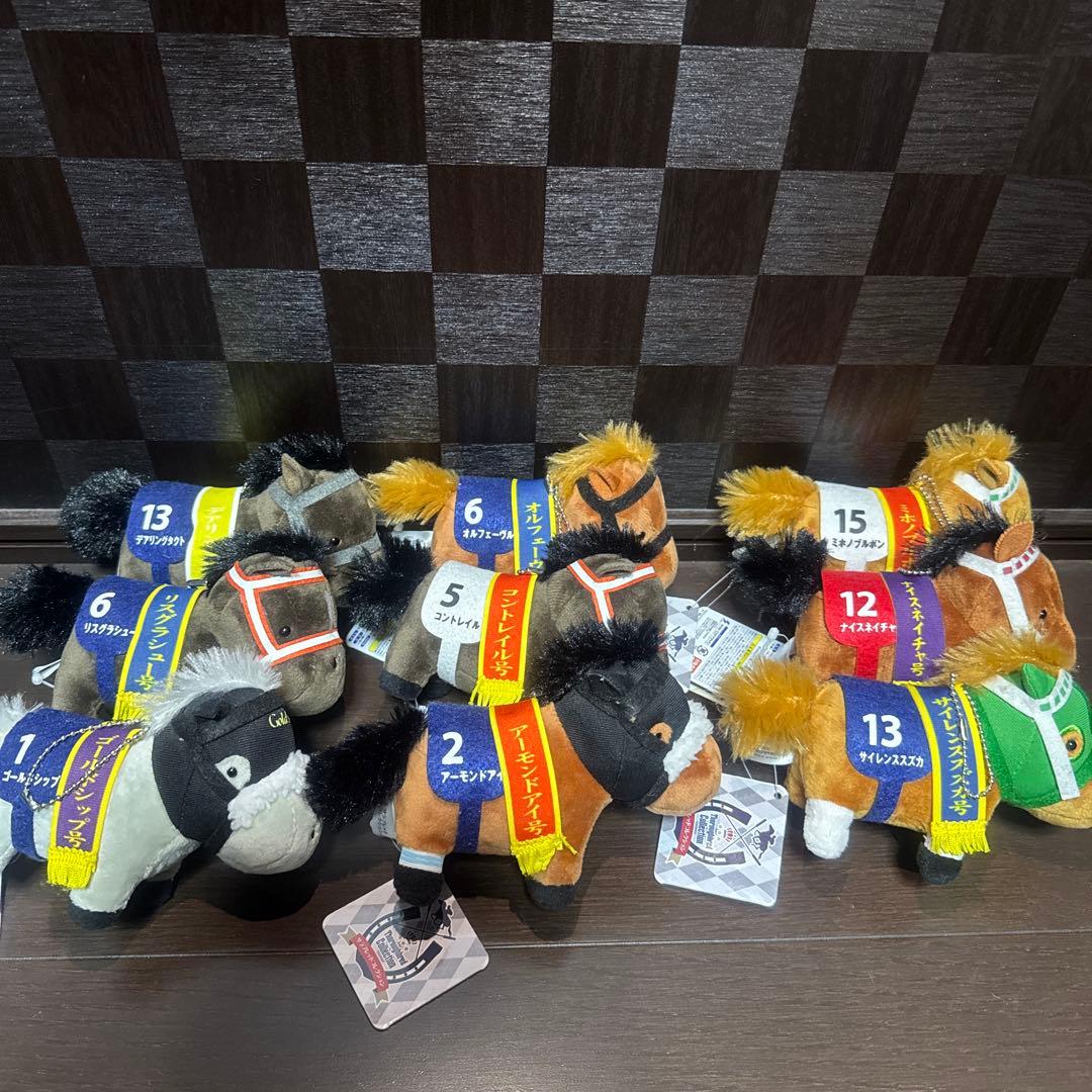 サラブレッドコレクション　マスコットボールチェーン　セット売り