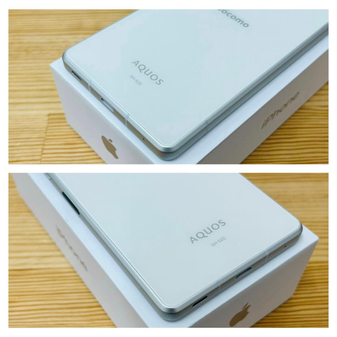 S AQUOS R8 SH-52D 256 GB ホワイト SIMフリー 本体