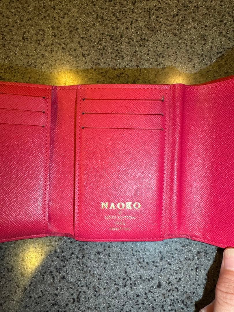 ルイ・ヴィトン 三つ折り財布 ヴィヴィエンヌ 中古