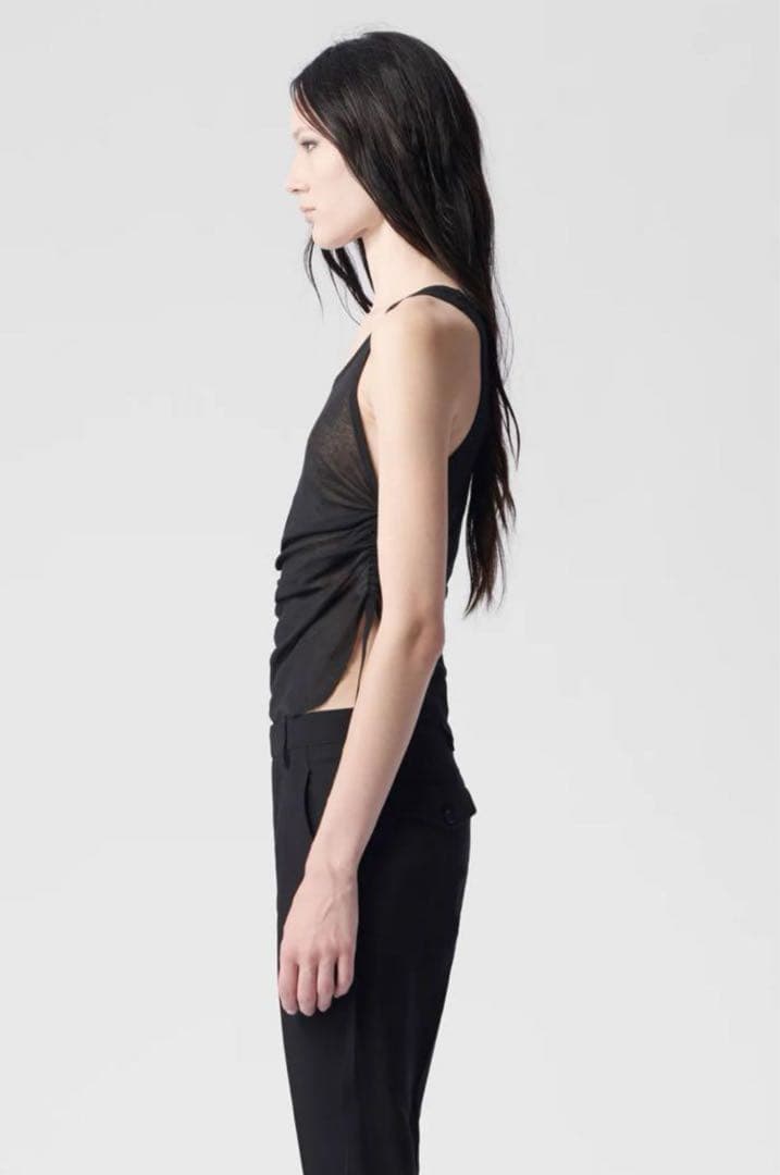 アンドゥムルメステール　リブギャザータンクトップ　新品未使用