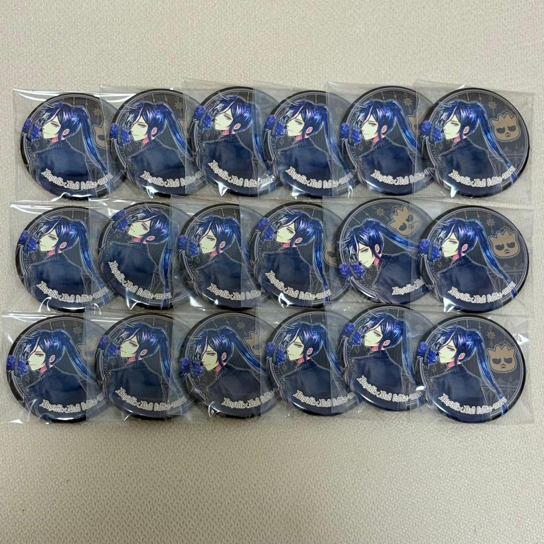 あくねこ　サンリオ　缶バッジ　ボスキ