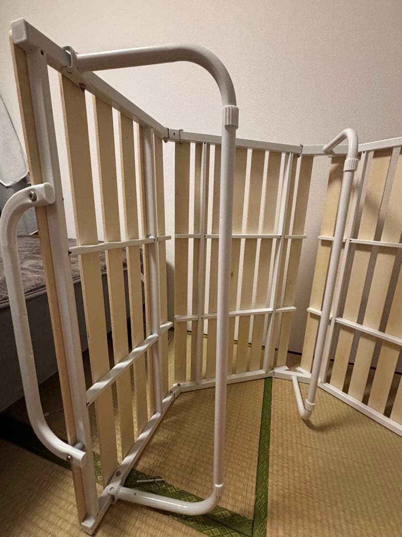 エムール　折りたたみすのこベッド　4つ折り