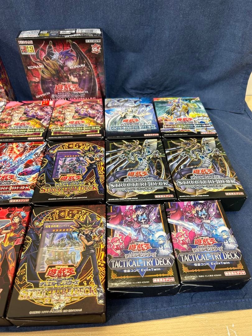 遊戯王ストラクチャーデッキまとめ売り クォーターセンチュリーアートコレクション