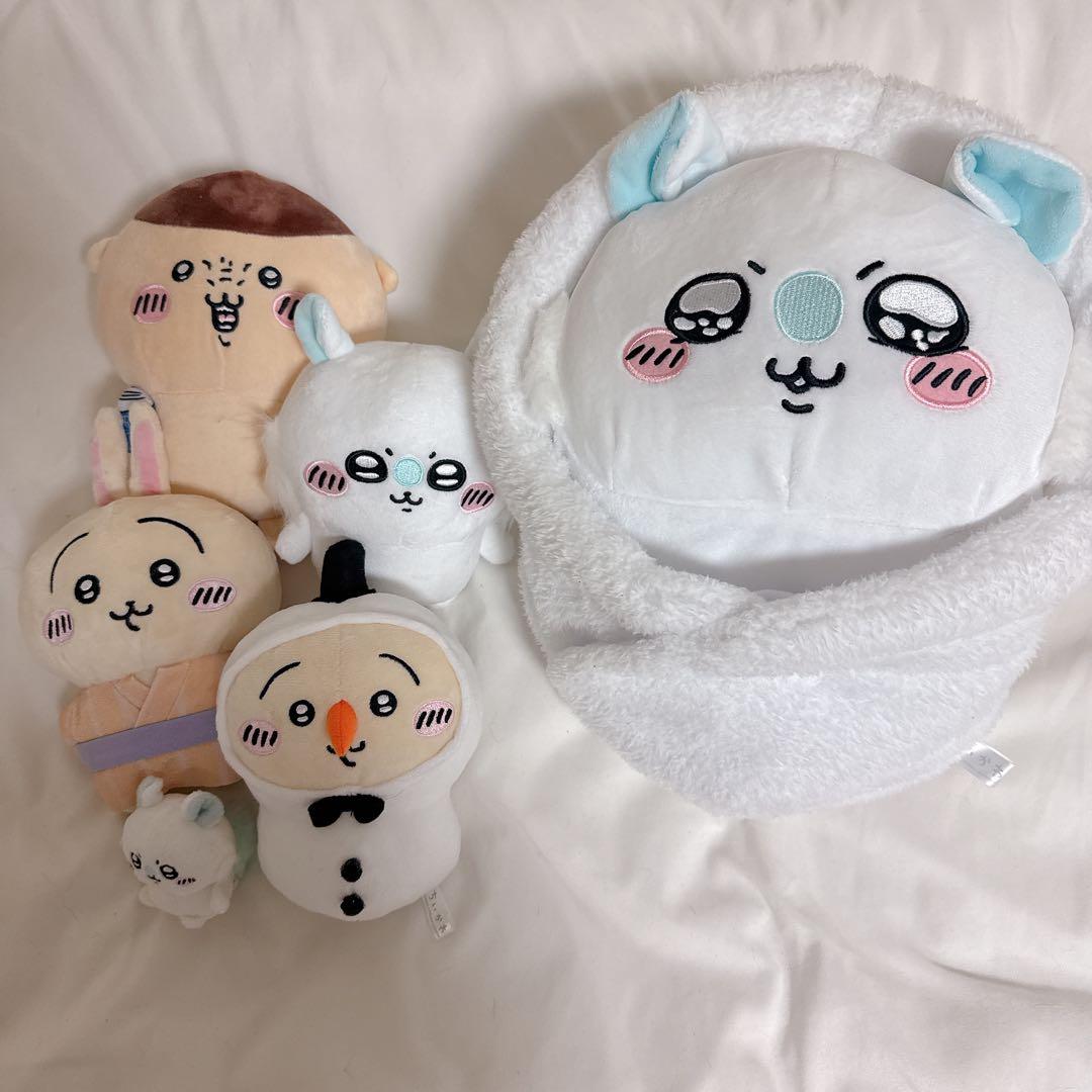 [まとめ売り]ちいかわ うさぎ ハチワレ モモンガ ぬいぐるみ ソフビ