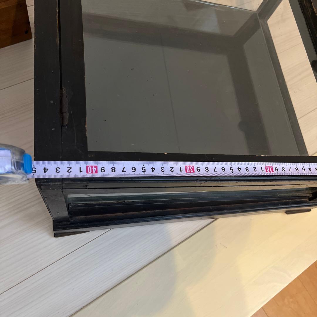 ショーケース　店舗什器　昭和レトロ　ヴィンテージ　アンティーク風