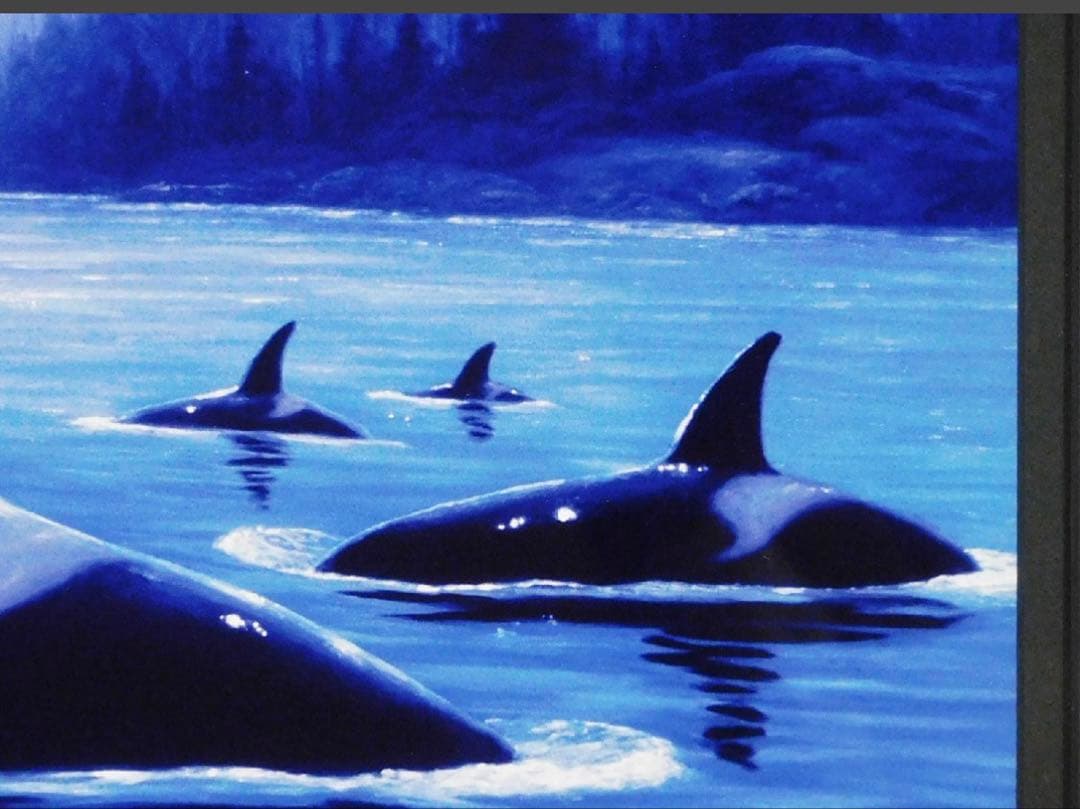 アンソニー・キャセイガイディングライト ジークレー大判 専用箱 ラッセンの師匠