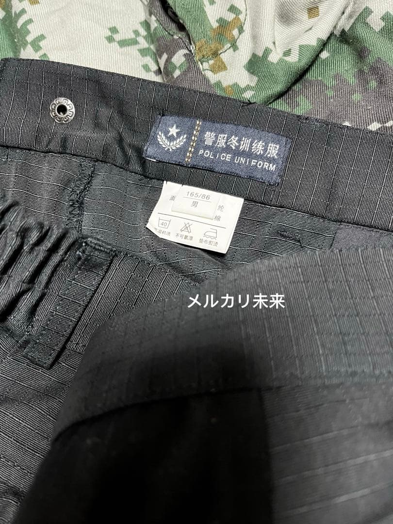 【一点物 新品】 99式 中国海警 冬季作战服+ズボン