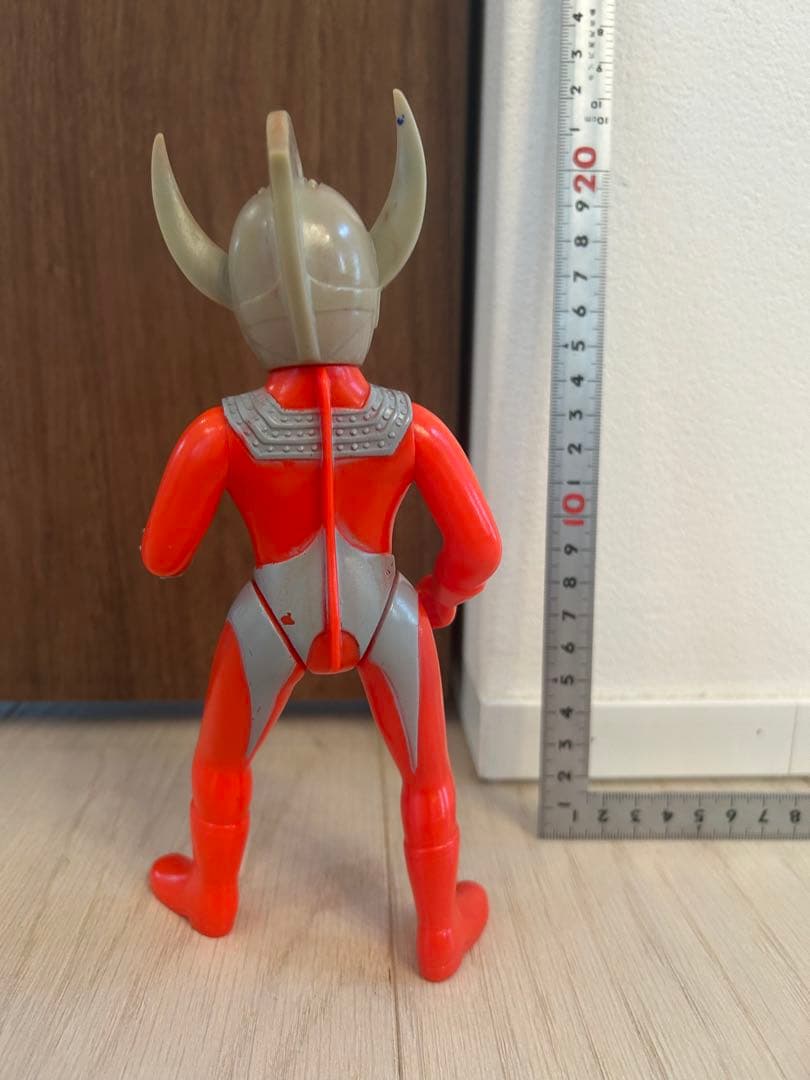 最終値下　当時物　ブルマァク　ウルトラマンタロウ　検）マルサン　面取れ　ソフビ