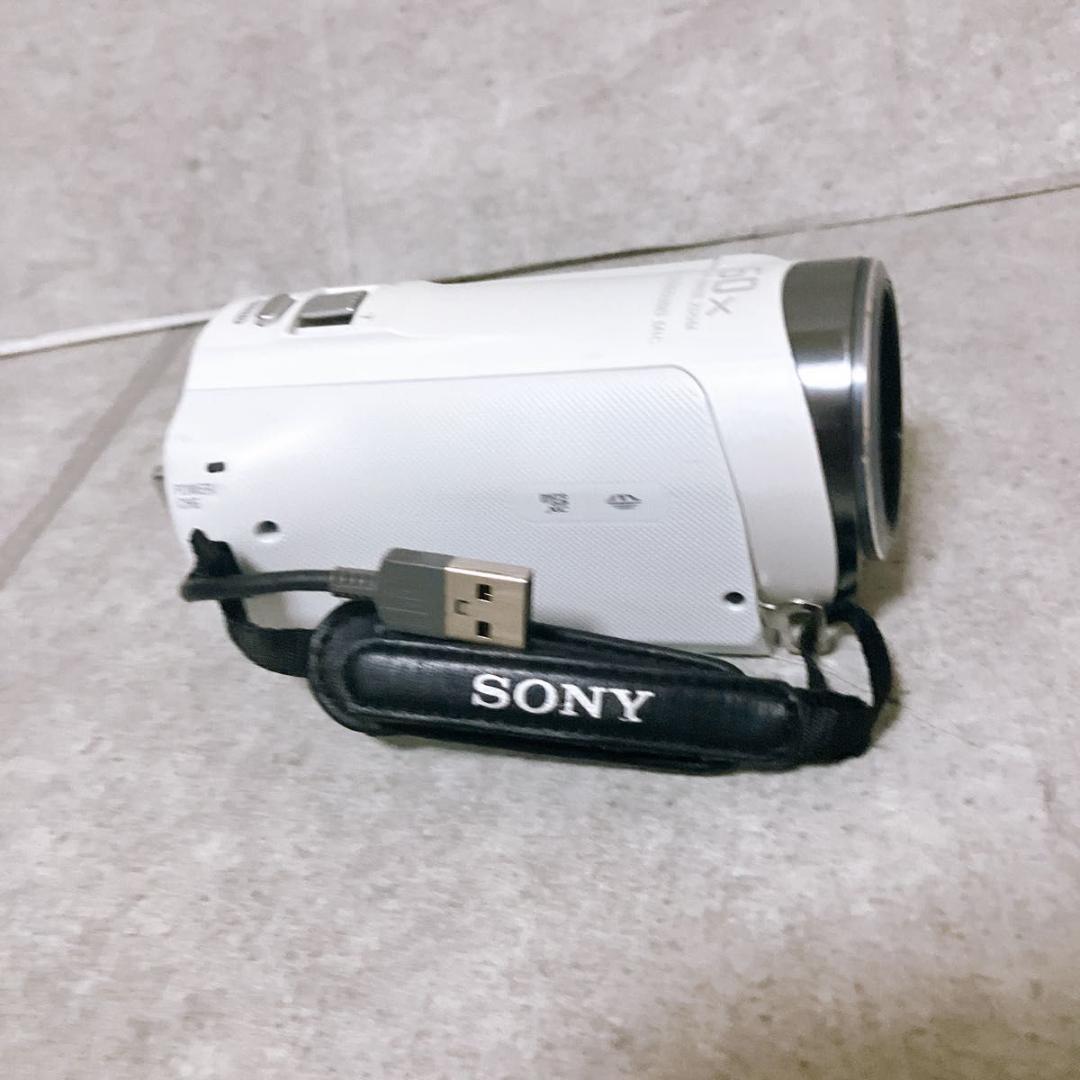 SONY ハンディカム デジタルビデオカメラ HDR-CX420 ホワイト 美品