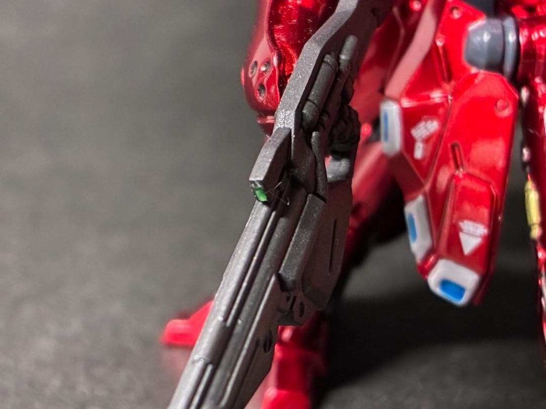 ガンダム アーティファクト 第一弾 ナイチンゲール　全塗装 　クリアケース付き